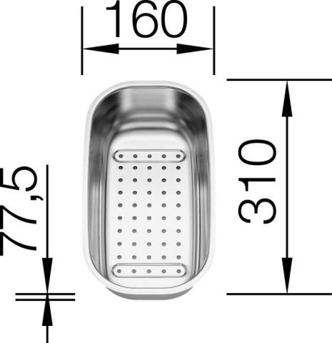 Фотография товара Blanco Median 208195