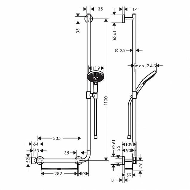 Фотография товара Hansgrohe Raindance Select S 26326000