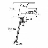 Смеситель для раковины Ideal Standard Slimline B8997AA