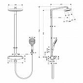 Душевая система Hansgrohe Raindance Select 27282000