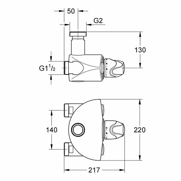 Фотография товара Grohe Grohtherm XL 35087000Gr