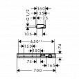 Фотография товара Hansgrohe ShowerTablet Select 13184400