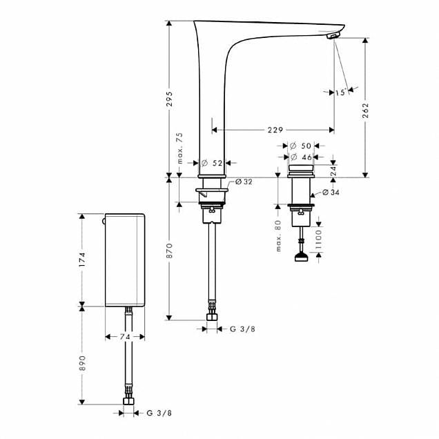 Фотография товара Hansgrohe PuraVida   15805800