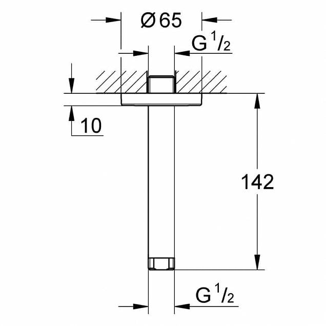 Фотография товара Grohe Rainshower 28724000Gr