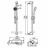 Держатель верхнего душа Hansgrohe Raindance 27418000