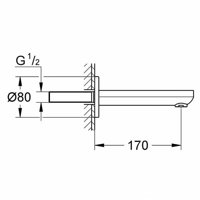 Фотография товара Grohe Eurosmart Cosmopolitan   13261000Gr