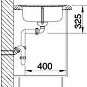 Мойка из нержавейки Blanco Tipo 45 S Compact 513441