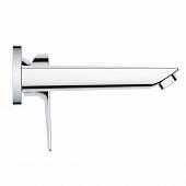 Смеситель для раковины, настенный, на 2 отверстия, (комплект) Grohe BauLoop 20289001