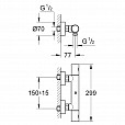 Фотография товара Grohe Grohtherm 1000 Cosmopolitan M 34065002Gr