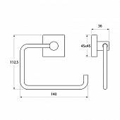 Держатель туалетной бумаги Iddis Edifice EDISB00i43