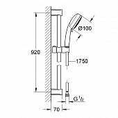 Комплект смесителей Grohe Eurosmart Cosmopolitan 121655