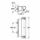 Термостат Grohe Grohtherm  34469001