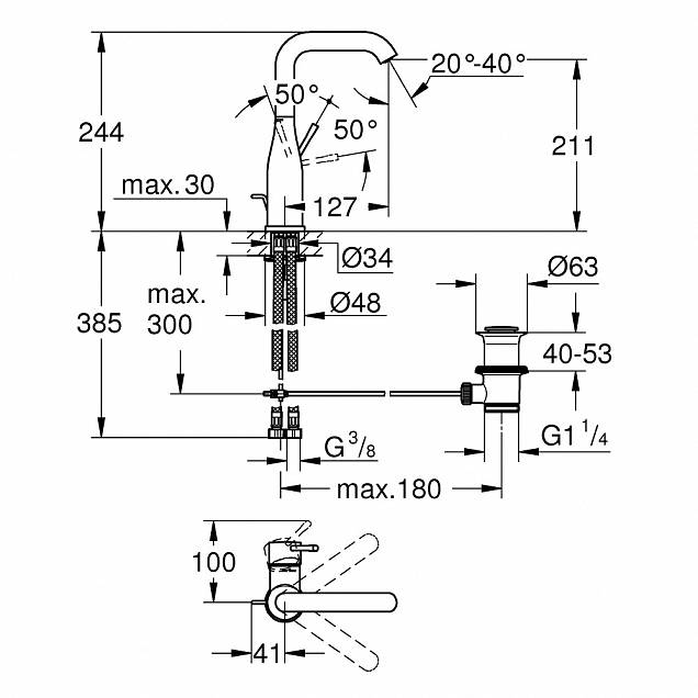 Фотография товара Grohe Essence New 32628DA1Gr