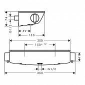 Термостат Hansgrohe Ecostat 13161000