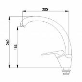 Смеситель для кухни Raiber Davis R3104