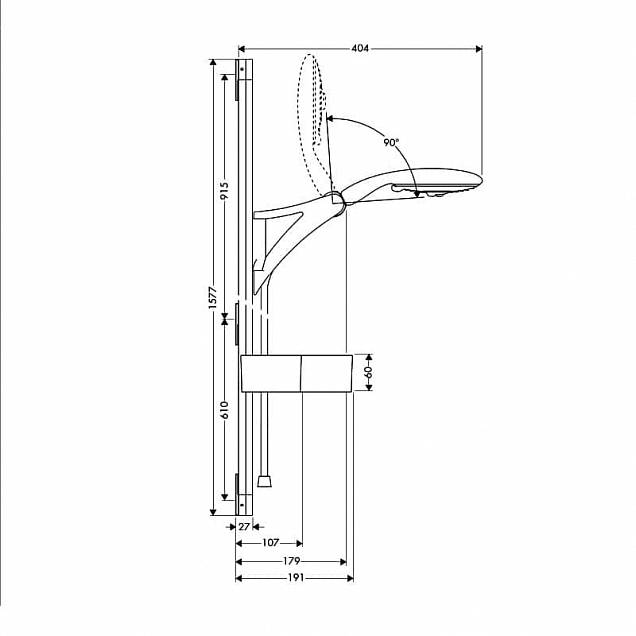 Фотография товара Hansgrohe Raindance 27888000