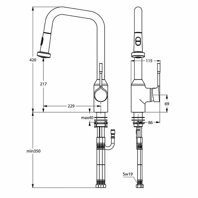 Фотография товара Ideal Standard Retta B8989AA