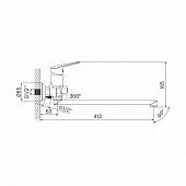 Смеситель для ванны Iddis Torr TORSBL2i10WA