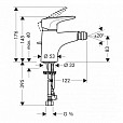 Фотография товара Hansgrohe Metropol E 14270000