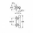 Фотография товара Grohe Grohtherm 1000 Cosmopolitan M 34065DC2Gr