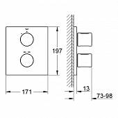 Термостат Grohe Grohtherm 3000 Cosmopolitan 19568LS0