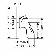 Смеситель для душа Hansgrohe Talis E 71765000