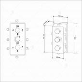 Термостат для ванны RGW Shower Panels SP-41 21140541-31