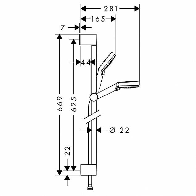 Фотография товара Hansgrohe Crometta 26532400