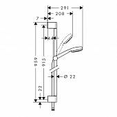 Душевой гарнитур Hansgrohe Crometta 26658400