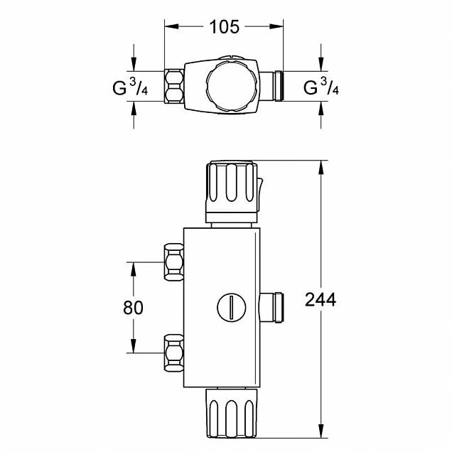 Фотография товара Grohe Automatic 2000 Basis 34364000Gr