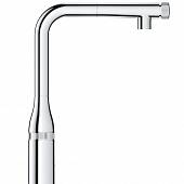 Смеситель для кухни, выдвижной L излив, хром, Grohe Essence Smart Control 31615000