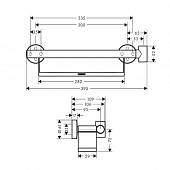 Поручень Hansgrohe Raindance Select S 26328400