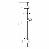 Душевая штанга Hansgrohe Raindance 28662000