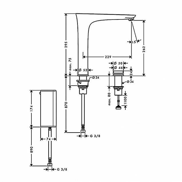 Фотография товара Hansgrohe PuraVida   15805000