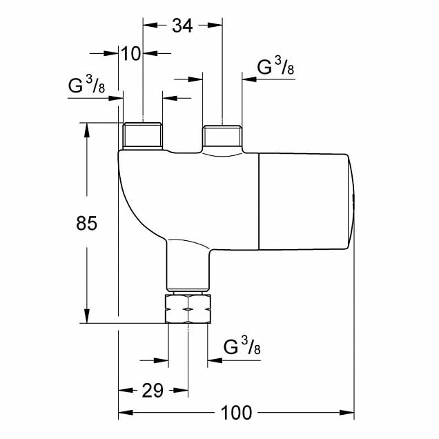 Фотография товара Grohe Grohtherm 34487000Gr