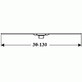 Накладная панель для лотка Geberit CleanLine 154.457.00.1