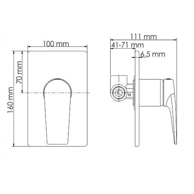 Фотография товара WasserKraft Glan 6651