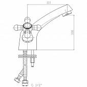 Смеситель для раковины Mofem Metal Plus 140-0178-06