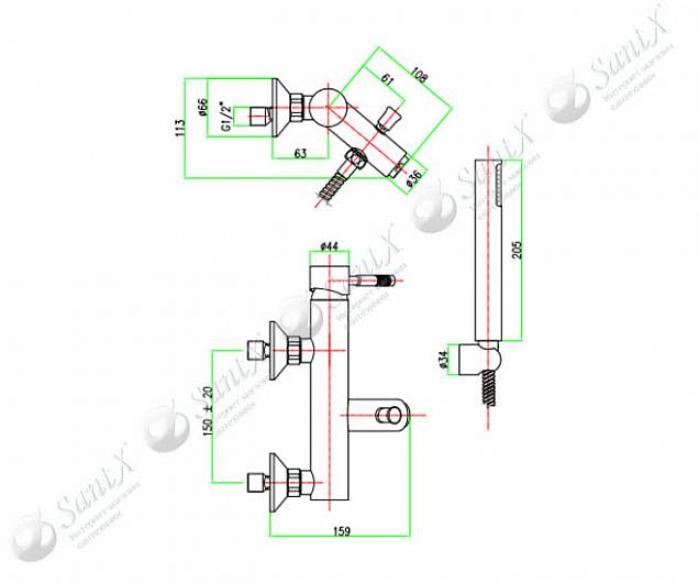 Фотография товара Fiore Xenon   44WH5150