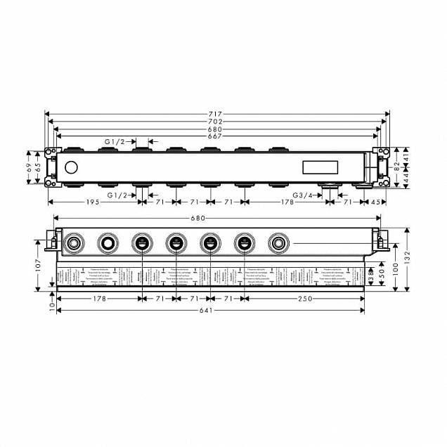 Фотография товара Hansgrohe RainSelect 15313180