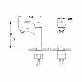 Смеситель для раковины Lemark Linara LM0406C